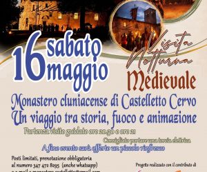 Visita Notturna Medievale – 16 maggio
