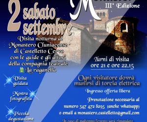 Notte di fine estate al Monastero
